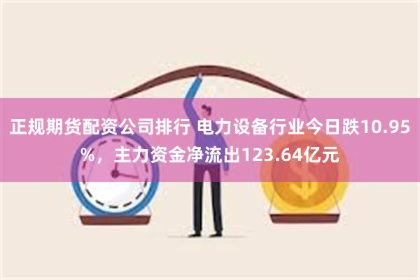 正规期货配资公司排行 电力设备行业今日跌10.95%，主力资金净流出123.64亿元