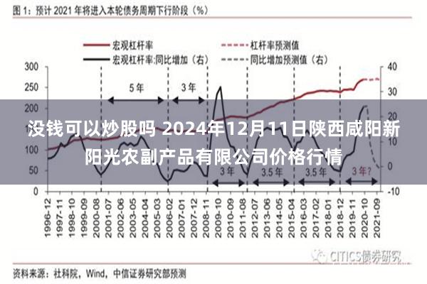 没钱可以炒股吗 2024年12月11日陕西咸阳新阳光农副产品有限公司价格行情